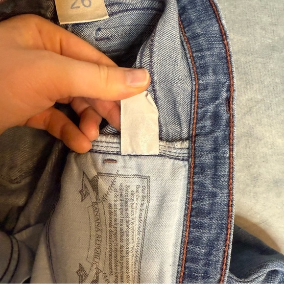 Banana Republic Jeans Women Size 26 Skinny Vintage Low Rise Blue Denim 28X25 - Picture 14 of 16